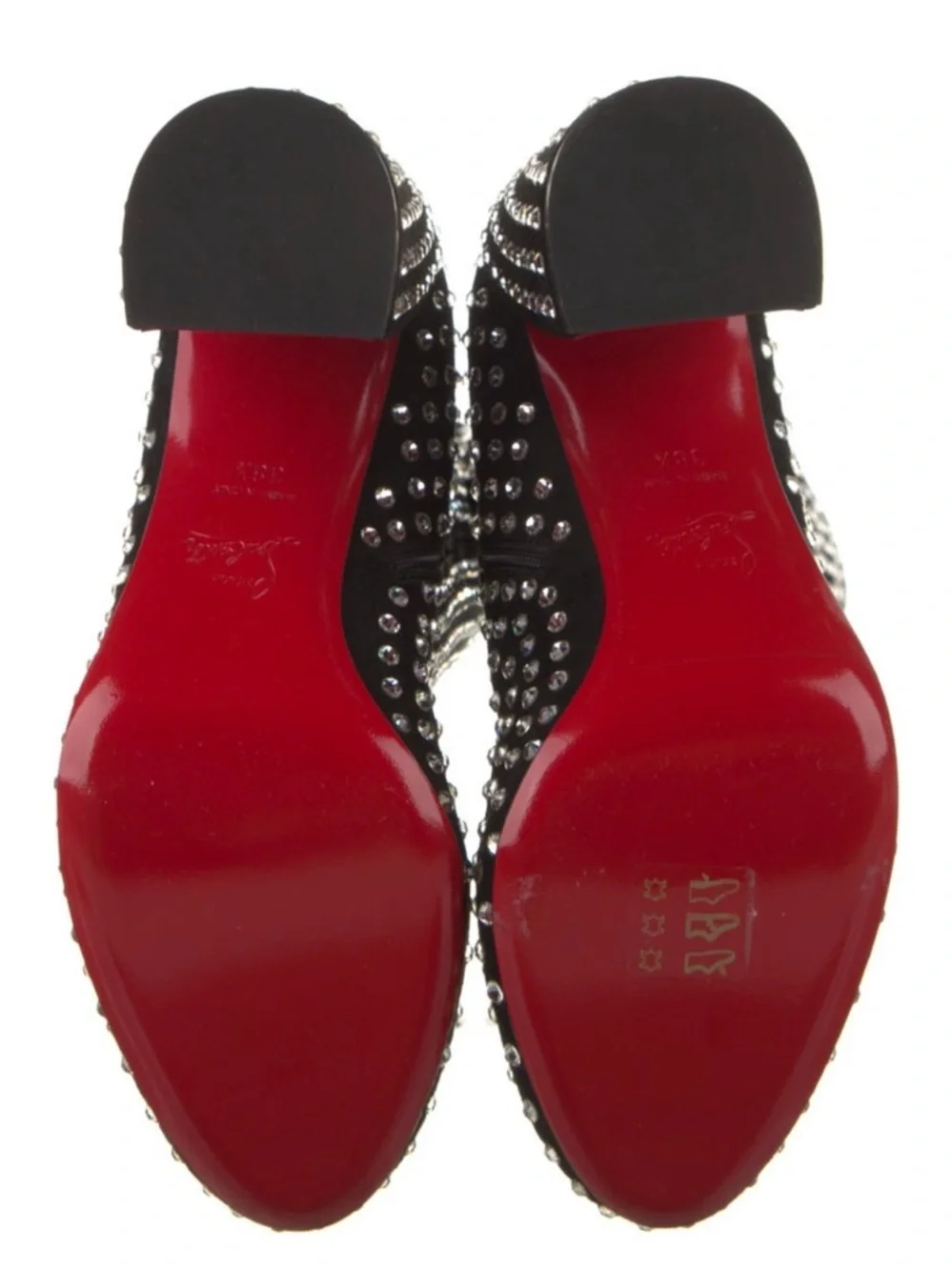 Christian Louboutin Studded Thigh high Boots